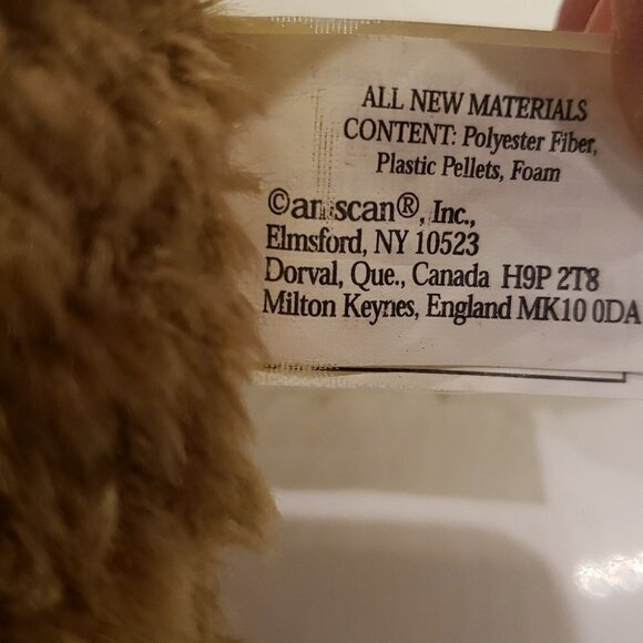 With Tags Amscan Cuddle Club 2007 Graduate Bear Plush Diploma 14" tall - Picture 8 of 9